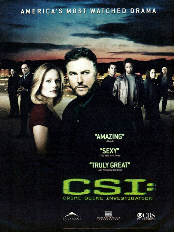 C.S.I. Место преступления сериал 2000 смотреть онлайн бесплатно в хорошем качестве HD